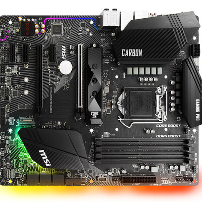 

MSI H370 GAMING PRO CARBON Blackboard Board (Intel H370 / LGA 1151)