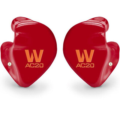 

Weston Westone AC20 Dual Single Head Custom Headphone Stage Singer Exclusive Essentials Your Personal Earphones Bilateral Red Ear Body