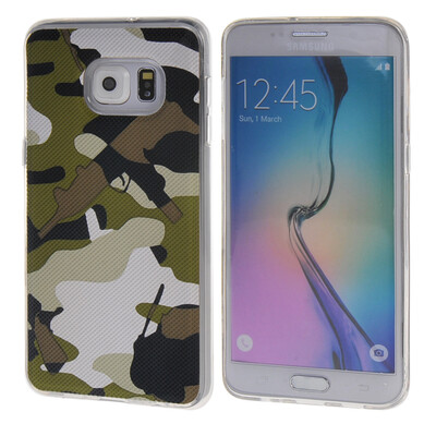 

MOONCASE Samsung Galaxy S6 Edge Plus ЧЕХОЛ ДЛЯ Slim Soft Silicone Gel TPU Skin Protective Green