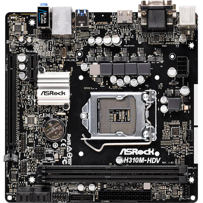 

Материнская плата ASRock H310M-HDV (Intel H310 / LGA 1151)