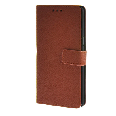 

MOONCASE Case for Samsung Galaxy A5 Case Wallet Flip Card Slot Leather Bracket Back Case Cover Brown