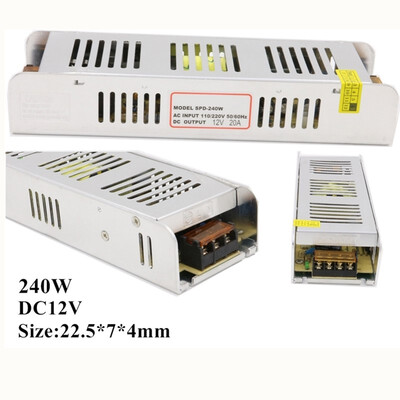 

LED Driver Power Supply AC220 to DC12V 60W 120W 200W 250W 360W LED Adapter Lighting Transformers