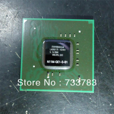 

1pcslot NVIDIA N11M-GE1-S-B1 integrated chipset 100 new Lead-free solder ball Ensure original not refurbished or teardown
