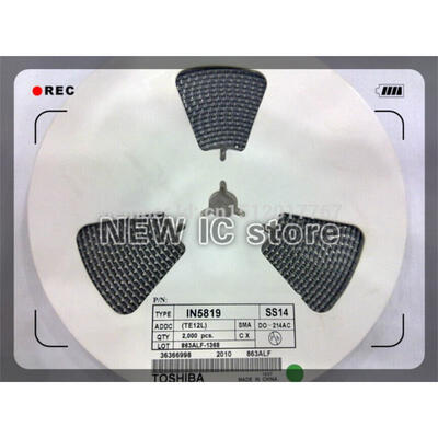 

Free Shipping 1000PCS SS14 1N5819 IN5819 SMA DO-214AC 1A 40V Barrier Rectifiers Diode 100 NEW