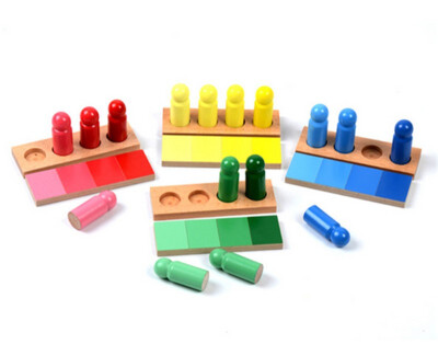 

New Wooden Baby Toys Family Version Montessori Color Resemblance Sorting Task Wood Early Childhood Preschool Kids Baby GIfts