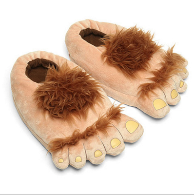 

Furry Slippers Slipper BigFoot Slipper The Humans Slipper