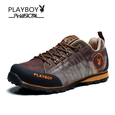 

PLAYBOY brand,New style,Skid resistance,Sports and casual sneaker,Breathable hiking,Men's shoes