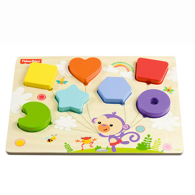 

Фишер (Fisher Price) строительных блоков головоломки игрушки формы цвет познавательное FP7004