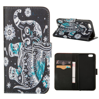 

MOONCASE ЧЕХОЛ ДЛЯ iPhone 6 / 6S (4.7") Flip PU Leather Fold Wallet Card Slot Kickstand Back [Pattern series] /a15