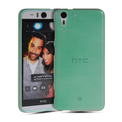 

MOONCASE Soft Flexible Silicone Gel TPU Skin Shell Back Case Cover for HTC Desire Eye Mint Green