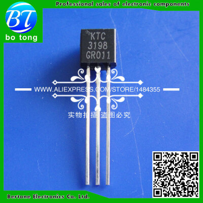 

Free shipping KTA1266KTC3198 Each 50pcs all 100pcsbag KTA1266GR KTC3198GR NPN PNP Transistor TO-92 Transistor