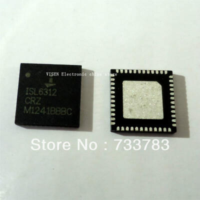 

5pcs/lot INTERSIL ISL6312CRZ ISL6312 QFN Four-Phase Buck PWM Controller