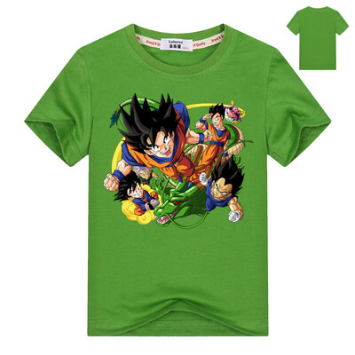 

Новые милые дети Goku 3D футболка DBZ t рубашки Мальчики Повседневные тройники Аниме Dragon Ball Z Super Saiyan t рубашки Harajuku