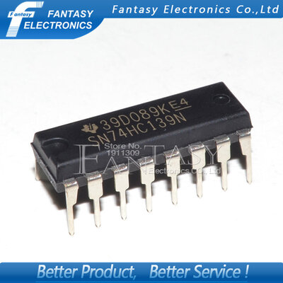 

50PCS SN74HC139N DIP16 SN74HC139 DIP 74HC139N 74HC139 new&original IC free shipping