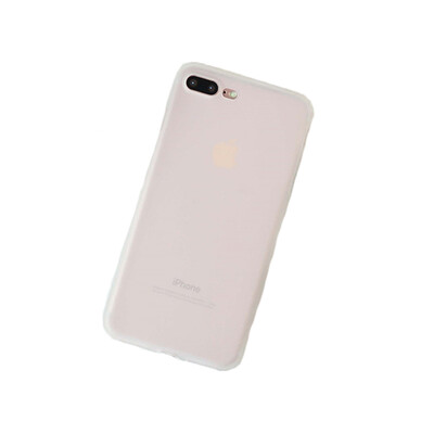

IPhone7 phone case plus solid color mobile phone shell Iphone7 Full pack anti-fall bright black matte White 7s soft cover couple