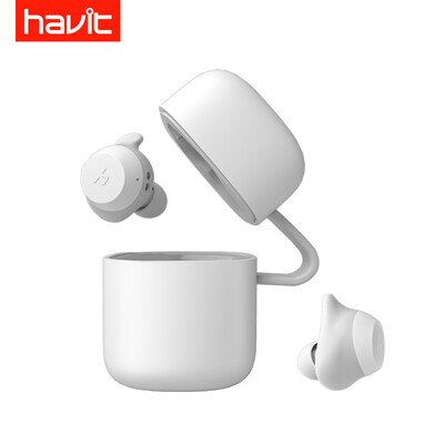 

Bluetooth Беспроводная гарнитура Havit G1, Бело-Серый