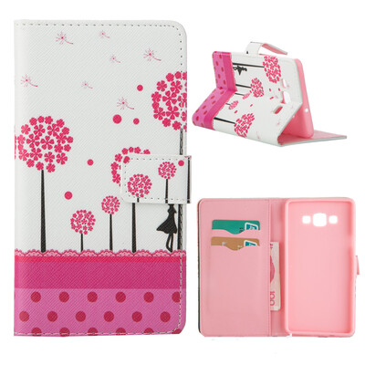 

MOONCASE ЧЕХОЛ ДЛЯ Samsung Galaxy A7 Flip Leather Wallet Card Slot Foldable Stand Feature [Pattern series] /a01