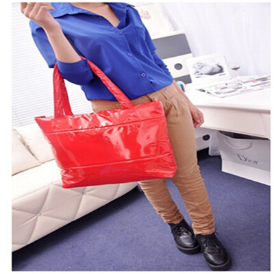 

Korean Style Shoulder Bags Cotton Feather Women Handbags