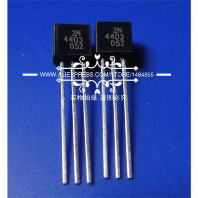 

1pcs/lot Free shipping 100 pieces / lot 2N4403 TRANS PNP 40V 0.6A TO-92