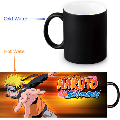 

Naruto 350ml12oz Heat Reveal Mug Color Change Coffee Cup Sensitive Morphing Mugs Magic Mug Milk Tea Cups