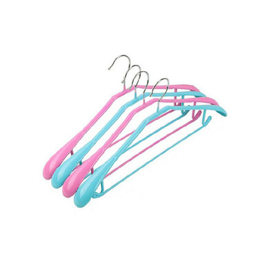 

Bingyou household clothes hanging wide shoulder hanging clothes rack no trace anti-slip windproof bold clothes support drying rack non-plastic 5
