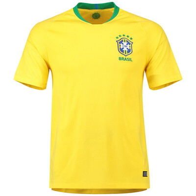 

2018 World Cup Argentina Brazil Belgium Team Home Court Away Short Sleeve Jersey Fan Version Quality Shirt