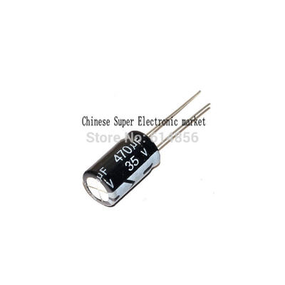 

10PCS 35V 470UF 10*17mm 10*17 10MM*17MM 10*17MM electrolytic capacitor