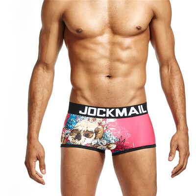 

JOCKMAIL Mens Boxer Briefs Digital Print Boxer Briefs Fashion Sexy Breathable Quick-drying