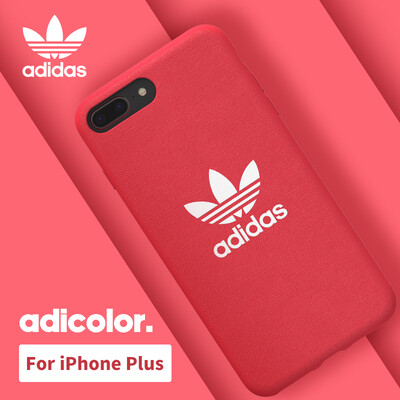 

Adidas iPhone8 \ 7Plus Mobile Shell Новый яркий молодежный Apple 8 \ 7Plus Мужской силикон All-inclusive Простая нескользящая крышка для защиты от падения