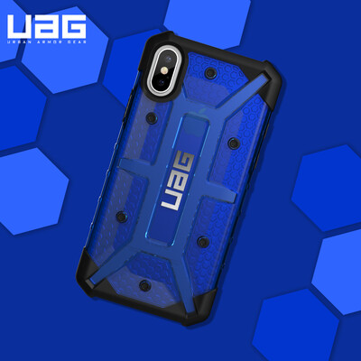 

UAG iPhone X (5,8 дюйма) Мобильный Shell Anti-fall Mobile Shell / Обложка Diamond Series Прозрачный синий