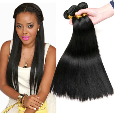 

CLAROLAIR Hair 3 pcs Indian Human Hair Bundles Unprocessed Virgin Indian Hair Virgin Straight Human Hair Bundles Tangle Free No Sh