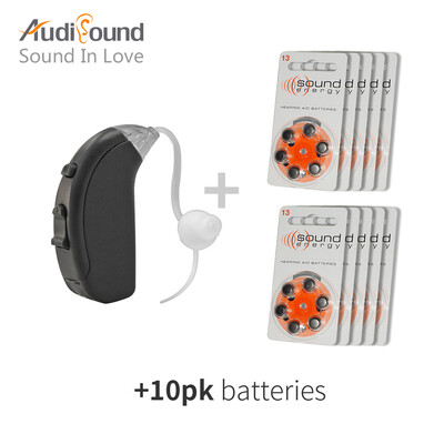 

Open Fit Слуховые аппараты правого уха 2018 Audisound Новая лучшая слуховая аппаратура Удобная слуховая аппаратура с батареей CARD A13 60PCS / 10