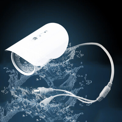 

1/3" КМОП 1200TVL 36 светодиодов, 6 мм объектив Цвет Водонепроницаемый ИК ночного видения камеры