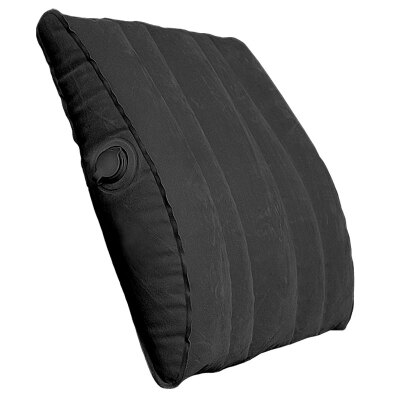 

EPC travellight inflatable lumbar back cushions multi-purpose inflatable pillow lumbar cushions cushion travel abroad travel car portable pillow smoke black