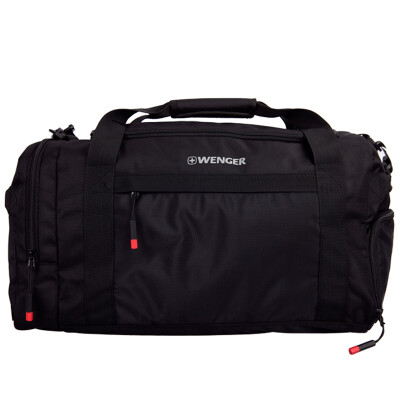 

Jingdong Supermarket] Swiss Army knife Wiguo (Wenger) travel bag men and women fashion leisure polyester black SAB53615109028