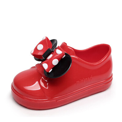 

Jelly Boy&Girls Children Sneakers Gym Shoes Waterproof Bowtie Ear Style
