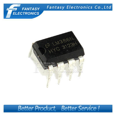

20PCS LM386N DIP8 LM386 DIP LM386N-1 LM386-1 new&original IC free shipping