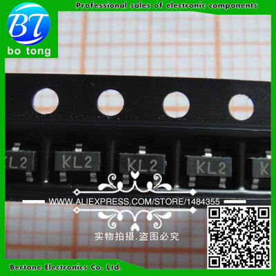 

Free Shipping 3000PCS BAT54A BAT54ALT1G ( mark code :KL2 ) SOT23