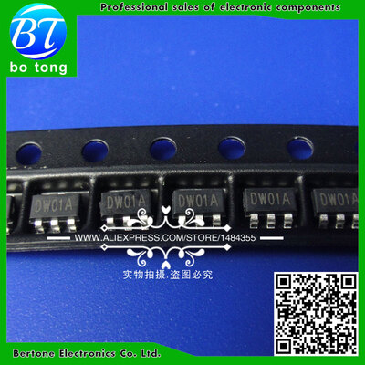 

100PCS 8205+100PCS DW01 Supply Li-ion battery protective IC complete 8205+DW01 TSSOP8/SOT23-6