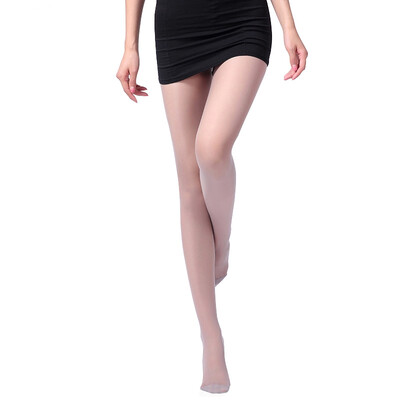 

[Jingdong supermarket] Langshou pantyhose 3 pairs of women thin section plus crotch core wire toes to strengthen the stockings black uniform