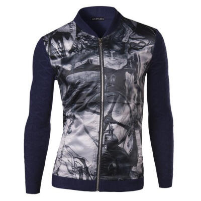 

Zogaa New Mens Jacket Casual Printing