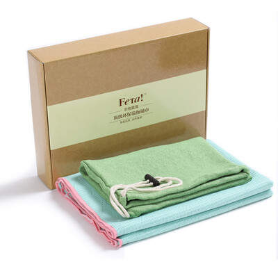 

Non-he FETa yoga shop towel widened 80cm silicone yoga blanket sweet blue
