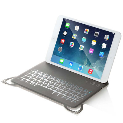 

Moto Leopard (Motospeed) BK20 7.9-inch thin and light fashion leather holster keyboard earthy gold