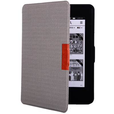 

TUOZI Adapter 899958 Edition Kindle CoverShell Kindle Paperwhite 123 Generation Electric Paper Book Soft shell Cover Corrugated Grey Bean Green