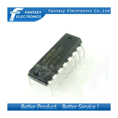 

20PCS MAX232CPE DIP16 MAX232C DIP MAX232 RS-232 Drivers/Receivers new and original free shipping