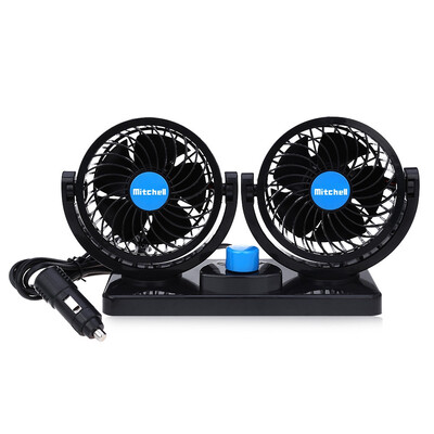 

Mitchell 2 Gears 360 Degree Rotating Mini Low Noise Adjustable Car Air Conditioner Cooling Fan
