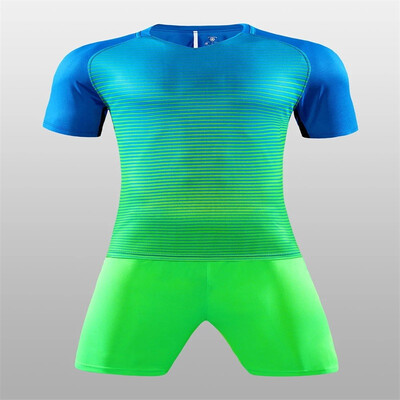 

Football Sets Training Suit Clothes Set for Men Soccer Jersey&Short Sleeve Uniforms Quick Dry Sports Clothing Adult Wear