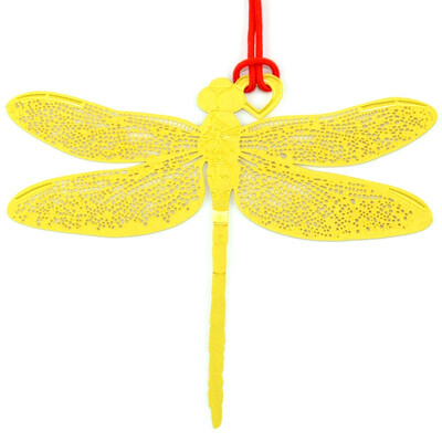 

Shaoxi culture Korean creative hollow bookmarks - Golden Dragonfly Birthday Card Teacher's Day Christmas Creative Gift Business Gifts