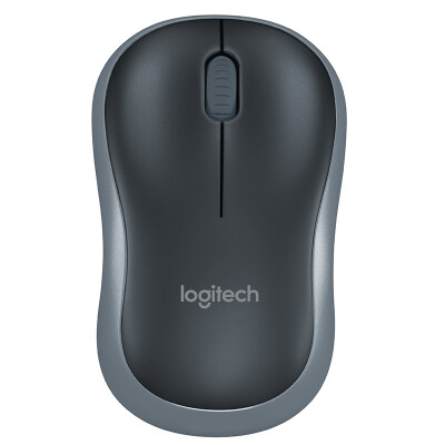 

Logitech (Logitech) M185 беспроводная мышь черный серый край