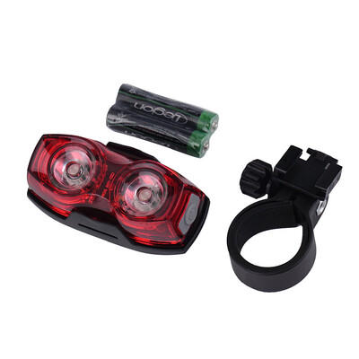 

Waterproof 2 LEDs Two Eyes Bike Tail light Lamp RAYPAL-2230 Cycling Bicycle
